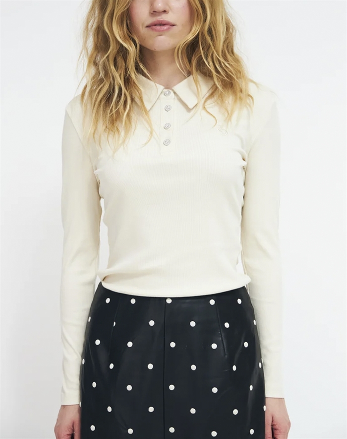 Cras - Ivonecras Bluse - Creme