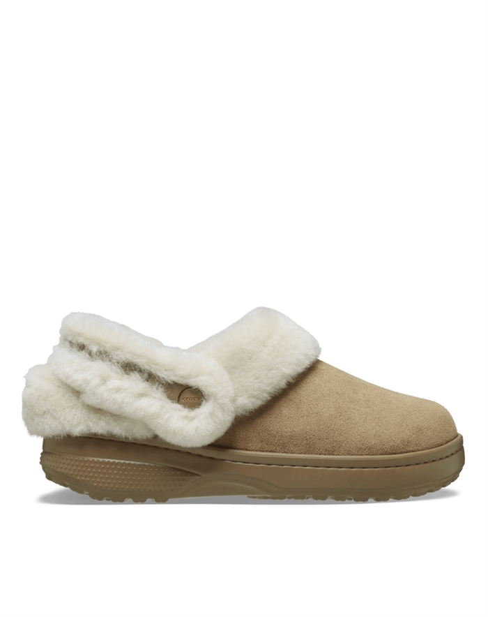 Crocs - Unfurgtble Vegan Suede Clogs - Sephia