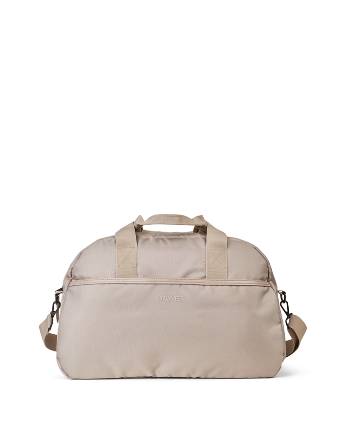 Day Et - Large Tonal Nylon 1Nighter Rejsetaske - Moon Rock/Beige