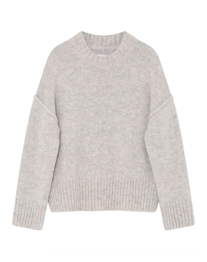 Day Birger et Mikkelsen - Josie Strik - Light Grey Melange