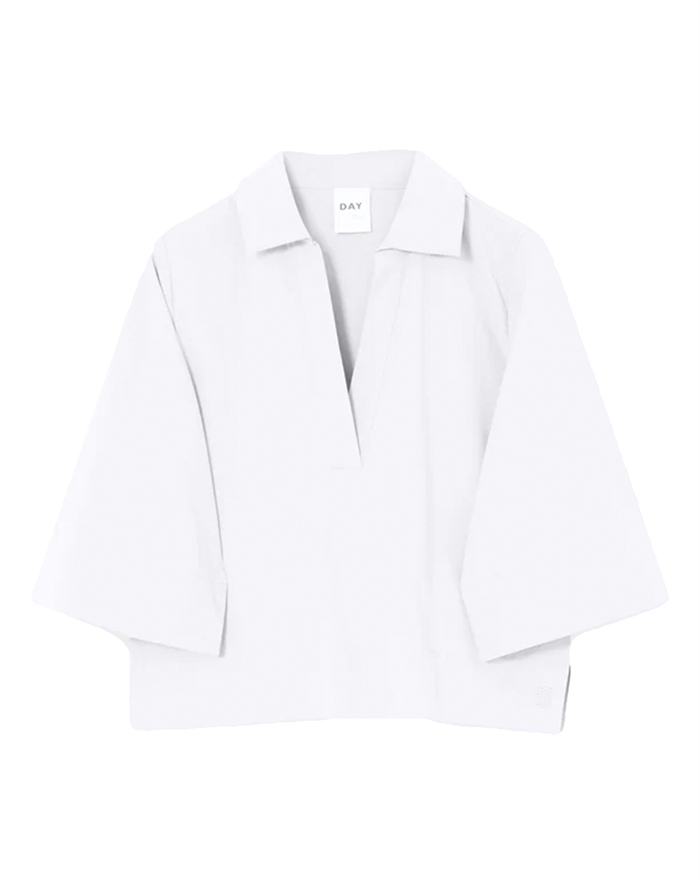 Day Birger et Mikkelsen - Luma Cottaline Skjorte - Brilliant White