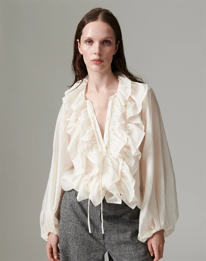 Day Birger et Mikkelsen - DAYFrey Tencilly Bluse - Jet Stream