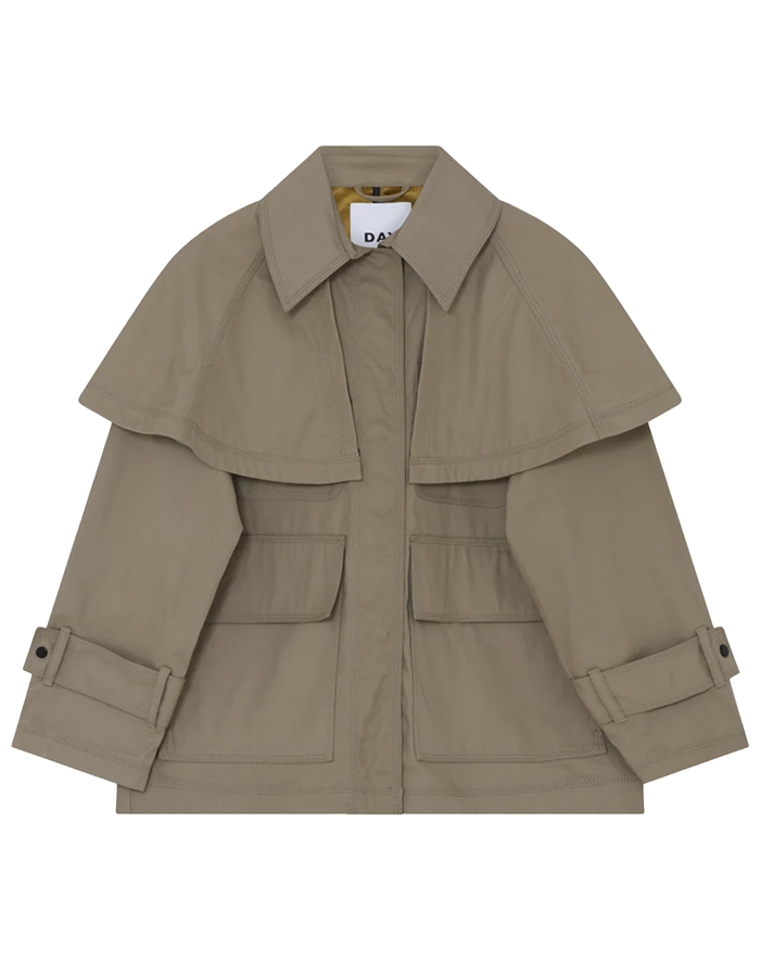 Day Birger et Mikkelsen - Amira Heavy Cotton Jakke - Chinchilla