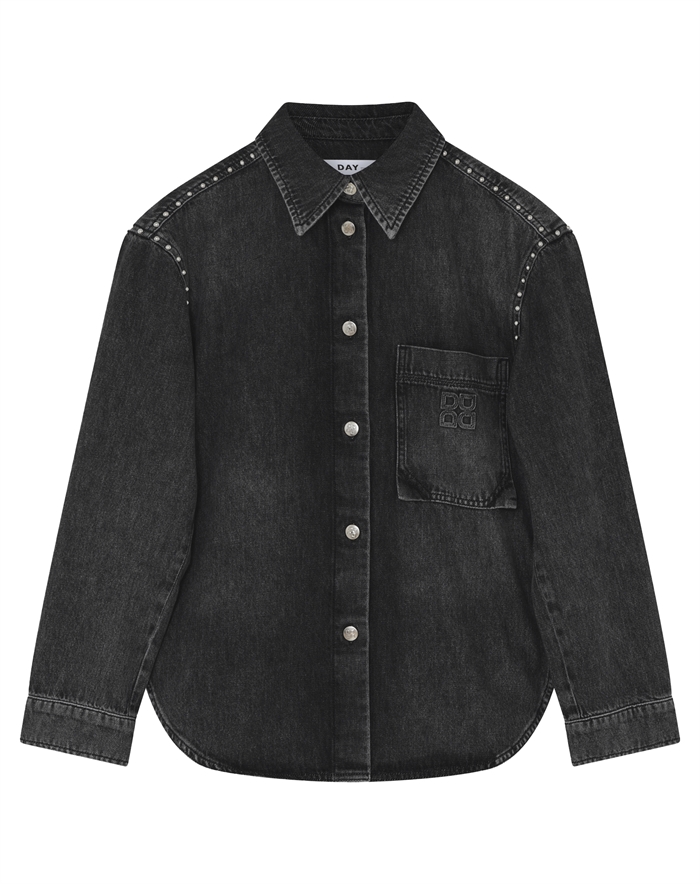 Day Birger et Mikkelsen - Clothilde Embellished Denim Jakke - Black