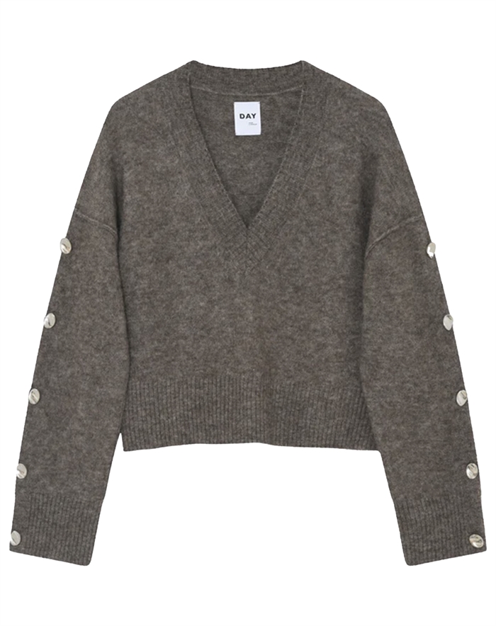 Day Birger et Mikkelsen - Solange Cozy Days Strik - Wren Melange