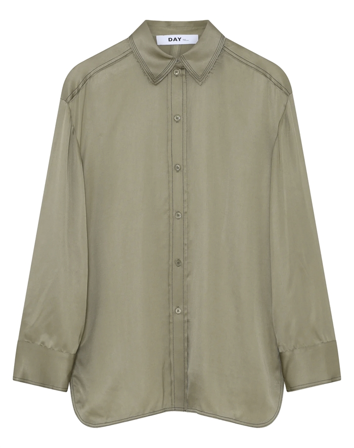 Day Birger et Mikkelsen - Strong Skjorte - Sage Khaki