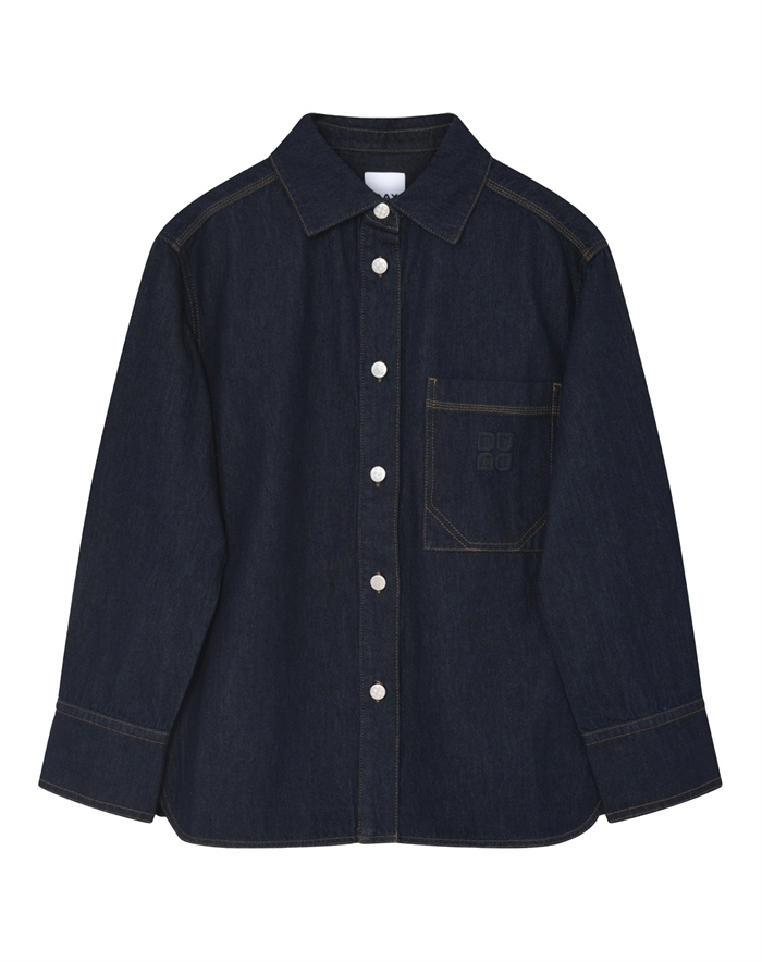 Day Birger et Mikkelsen - Naika Relaxed Denim Skjorte - Blue Indigo