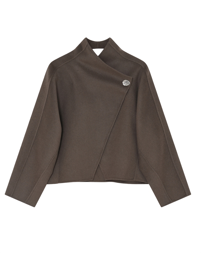 Day Birger et Mikkelsen - Ramsey Double Faced Wool Jakke - Walnut