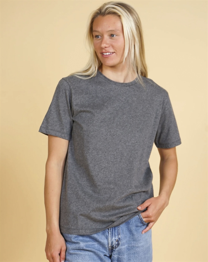 Elsk - Casual Basic T-shirt - Dark Grey
