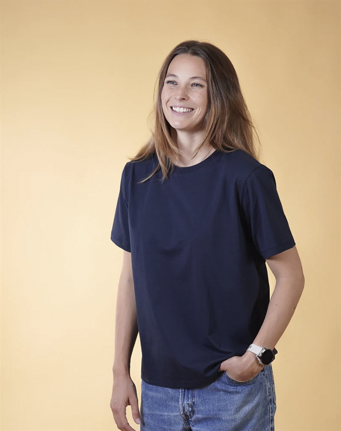  Elsk - Basic Womans Classic T-Shirt - Dark Navy