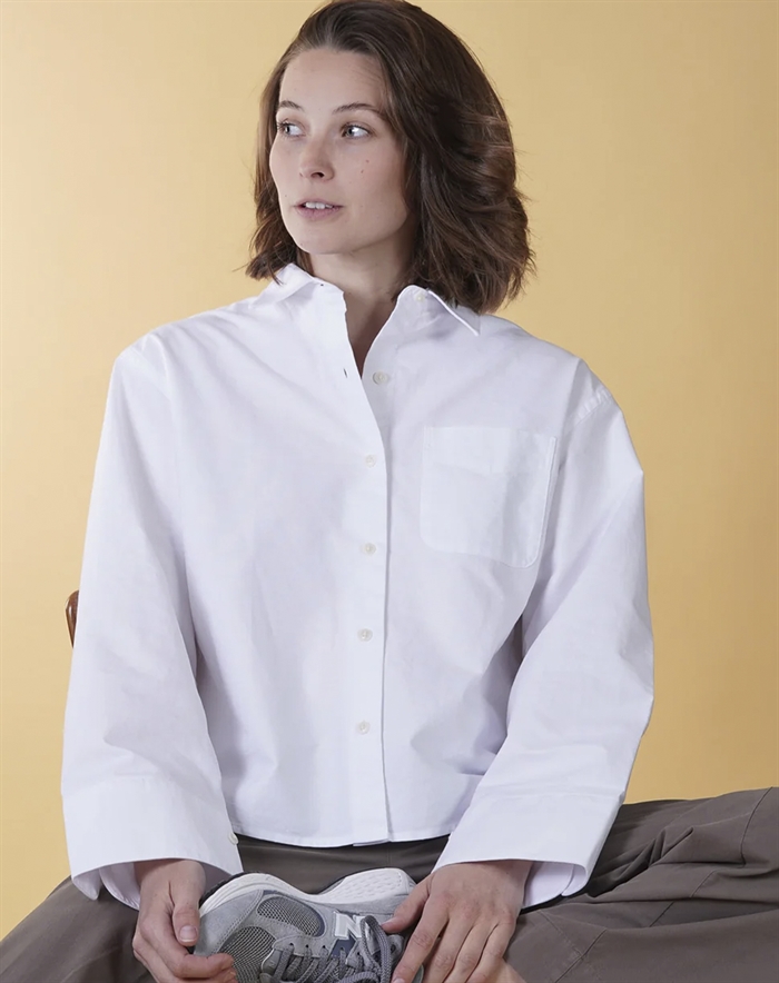 Elsk - Oxford Woman\'s Skjorte - White 