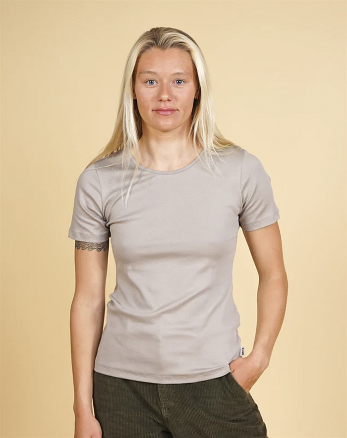 Elsk - Rib T-shirt - Roasted Cax