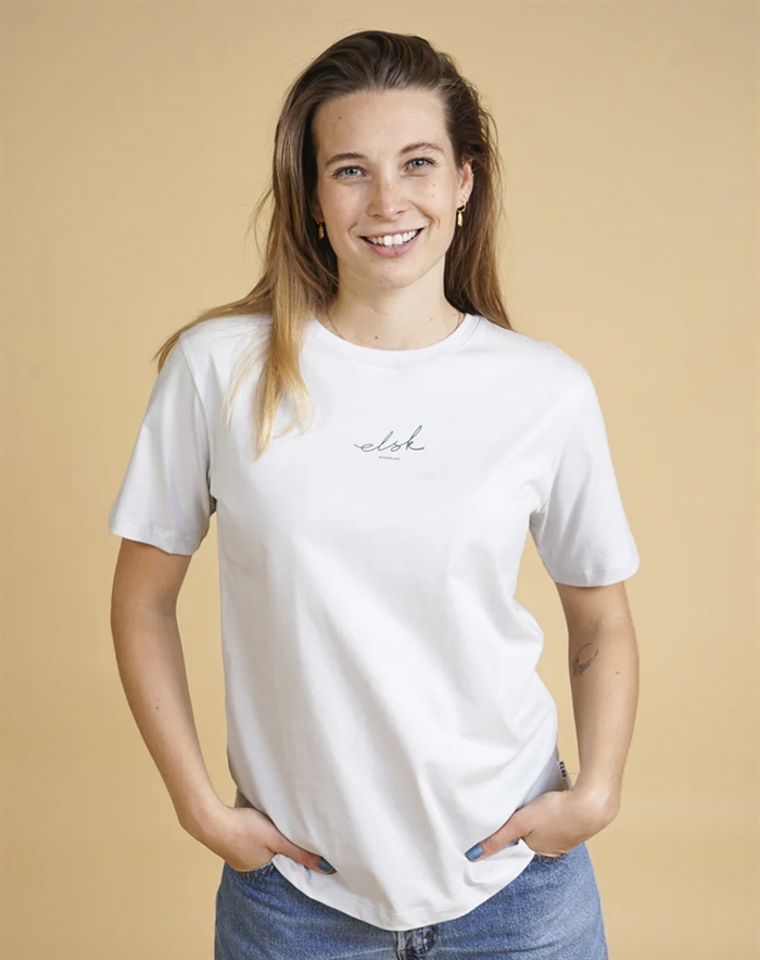 Elsk - Signed Womens Casual T-shirt - Vapor Grey