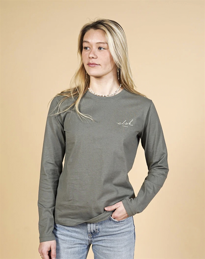 Elsk - Signed Womens Brushed T-shirt - Castor Gray