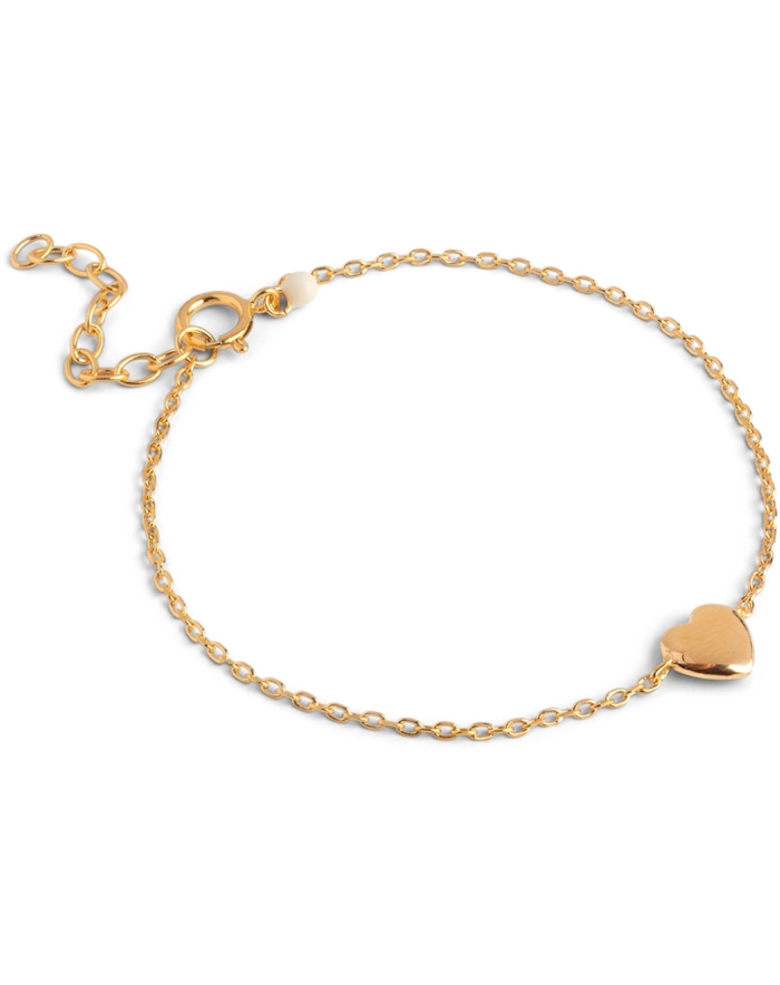 Enamel Copenhagen - Amore Armbånd - Guldfarvet