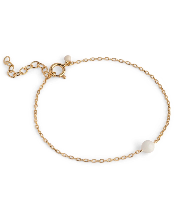 Enamel Copenhagen - Balloon Armbånd - Daisy/Guldfarvet