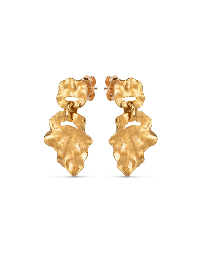 Enamel Copenhagen - Windy Small Øreringe - Guldfarvet