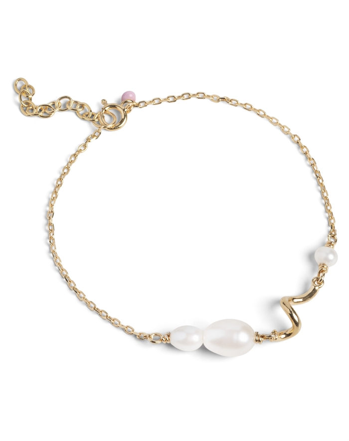 Enamel Copenhagen - Armbånd - Twist - Pearlie