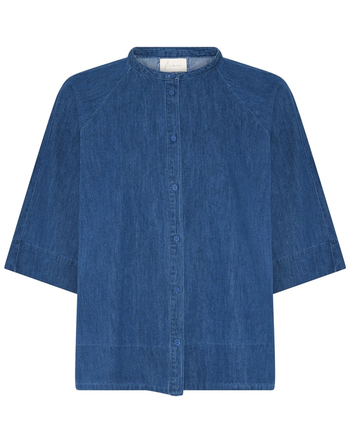 Frau - Abu Dhabi Denim Top - Clear Blue Denim