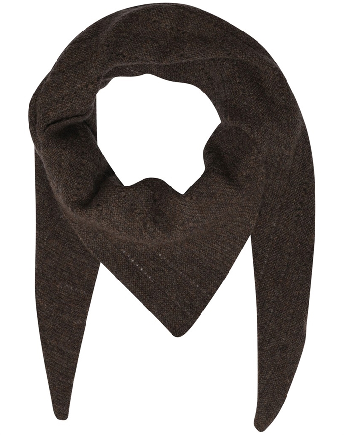 Frau - Doha cashmere Large Tørklæde - Acorn