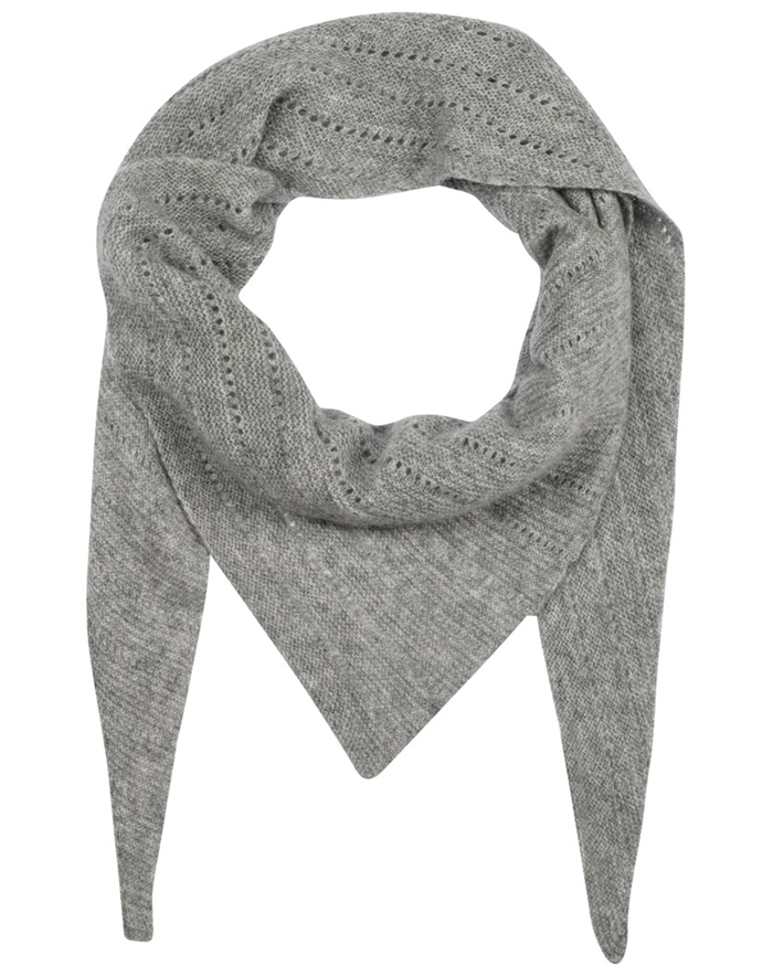 Frau - Doha cashmere Large Tørklæde - Elephant