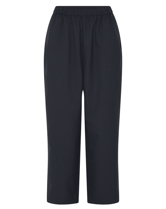 Frau - Melbourne Wool Ankle Bukser - Dark Navy