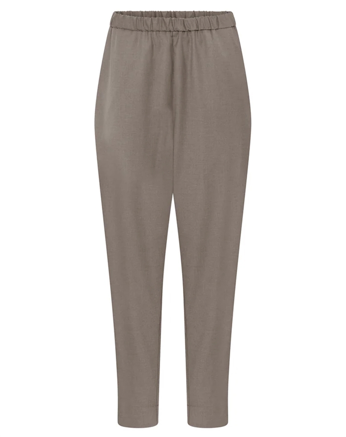 Frau - Melbourne Wool Ankle Bukser - Walnut