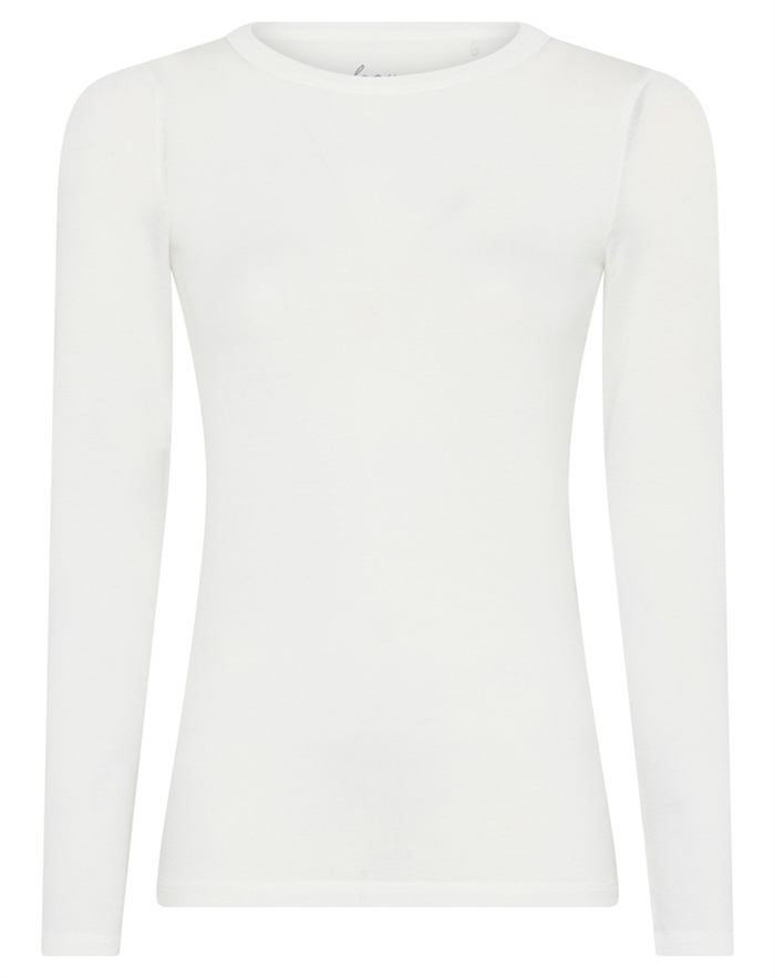 Frau - Lucca Cashmere Langærmet Top - Sugar Swizzle