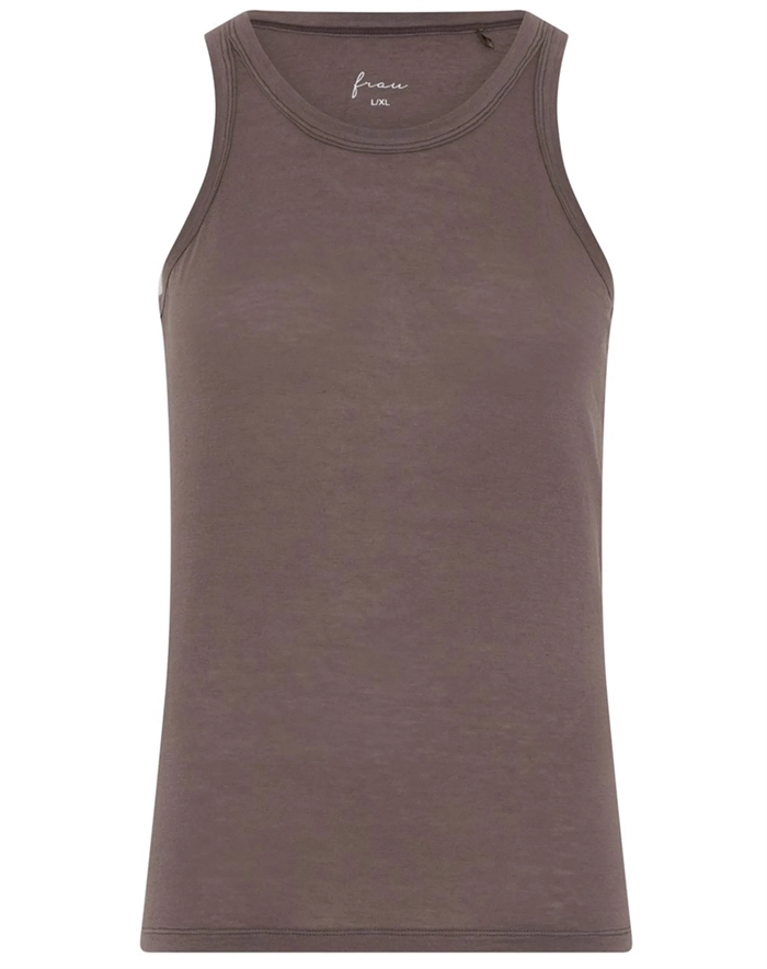 Frau - Lucca Cashmere Tank Top - Coffee Quartz