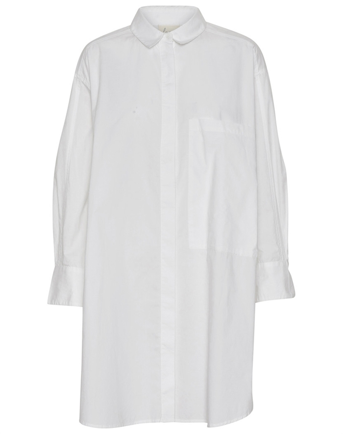 Frau - Lyon Long Skjorte - Bright White