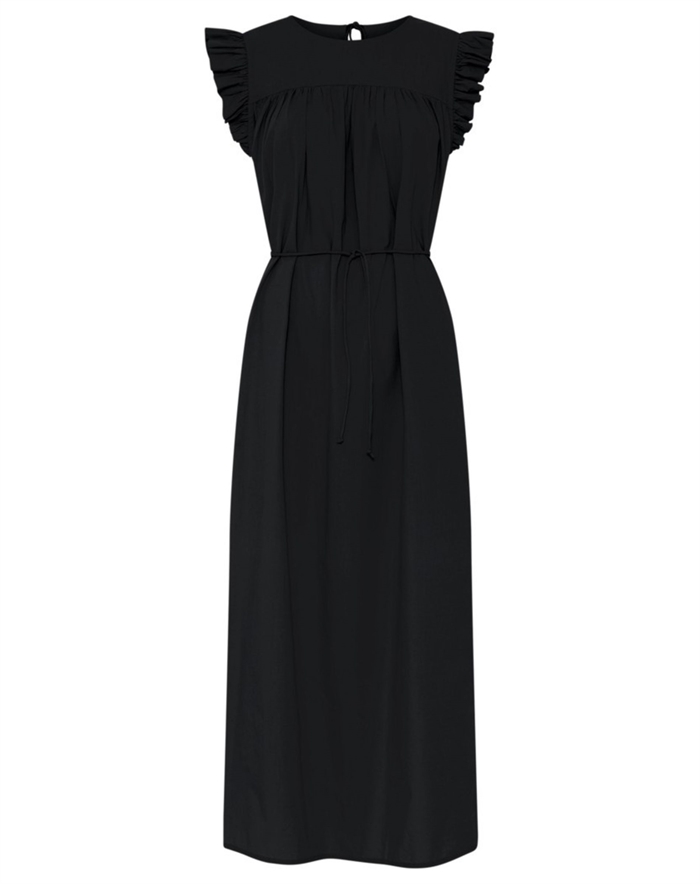 Frau - Stockholm Long Kjole - Black