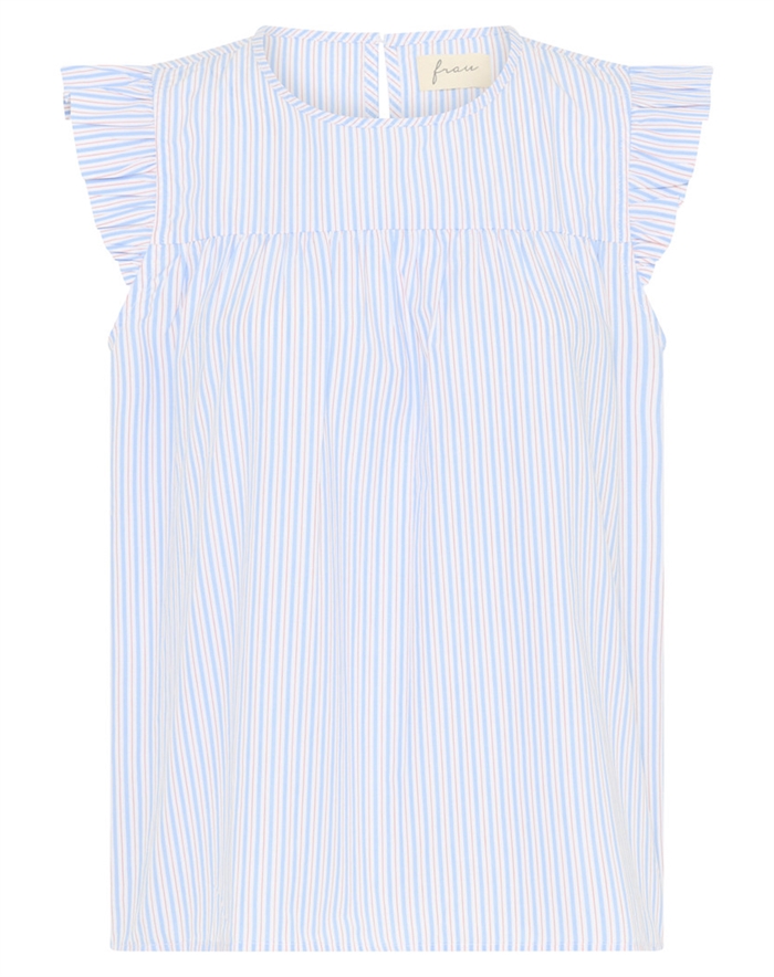 Frau - Stockholm Top - Blue Cameo Stripe