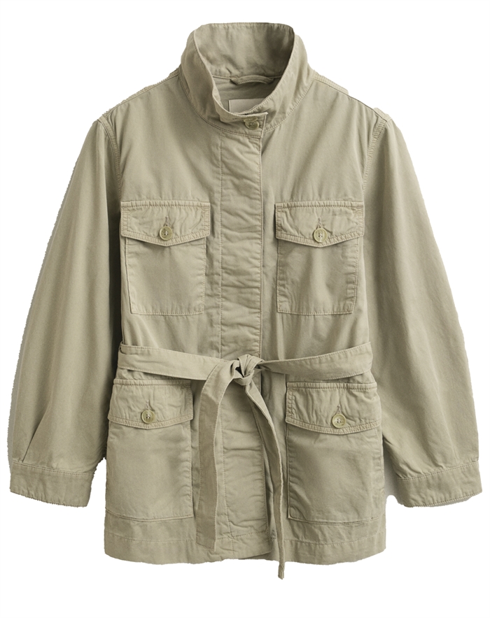 Gant - Belted Field Jakke - Country Beige