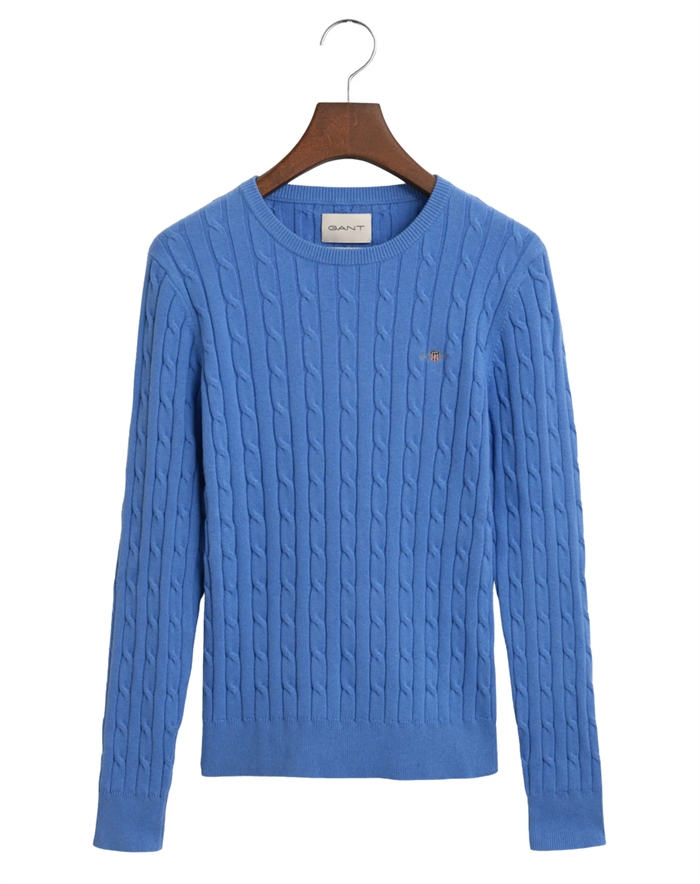 Gant - Cable C-Neck Strik