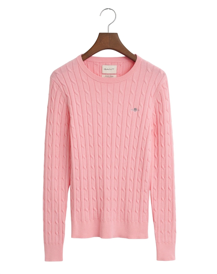 Gant - Cable C-Neck Strik