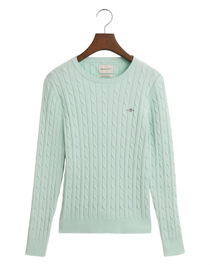 Gant - Cable C-Neck Strik
