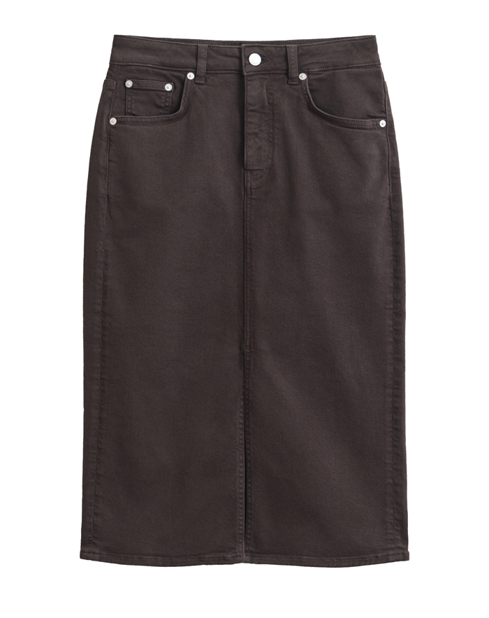 Gant - Color Pencil Nederdel - Deep Brown 