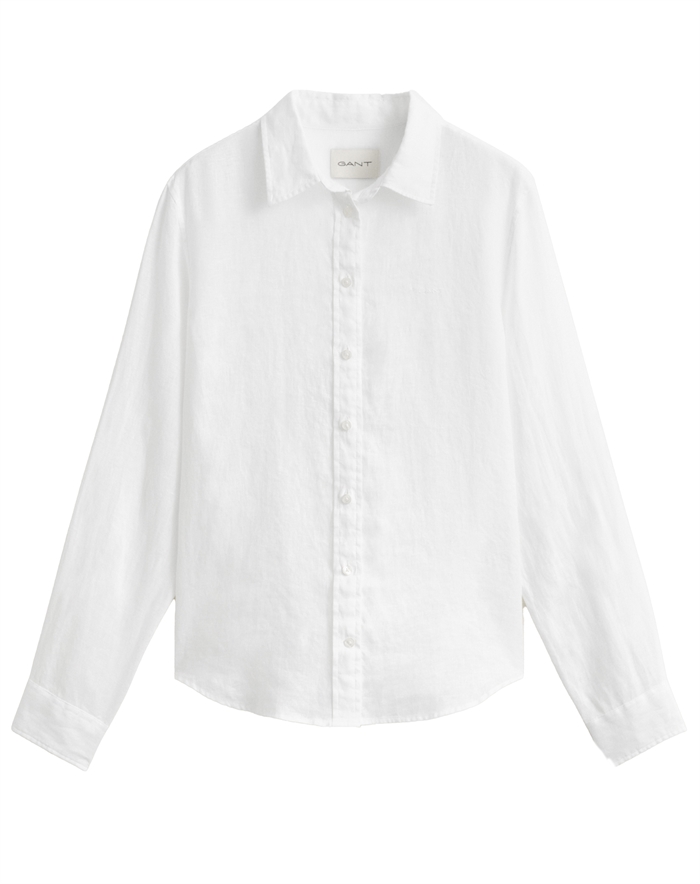 Gant - Linen Skjorte - White