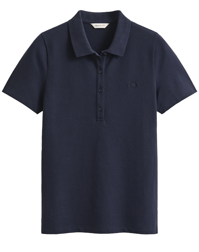 Gant - Polo Pique - Evening Blue