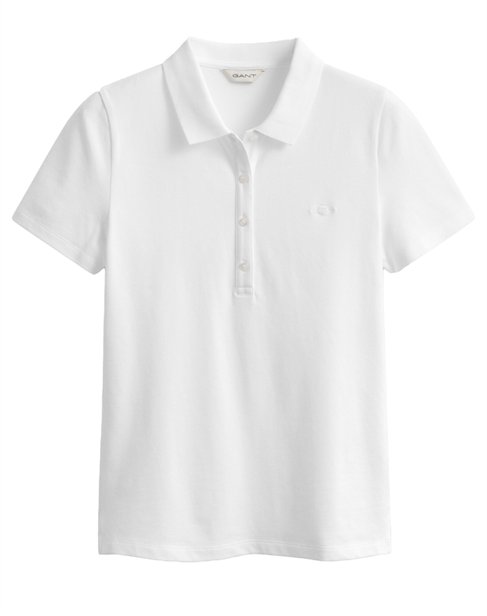 Gant - Polo Pique - White