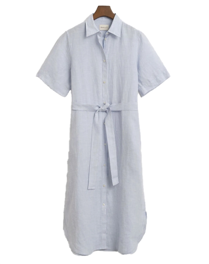 Gant - Reg Linen Kjole