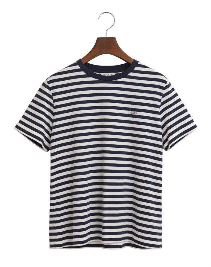 Gant - Regular Stribed Shield T-shirt