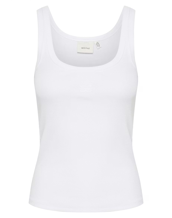 Gestuz - GZDrew Logo Top - Bright White