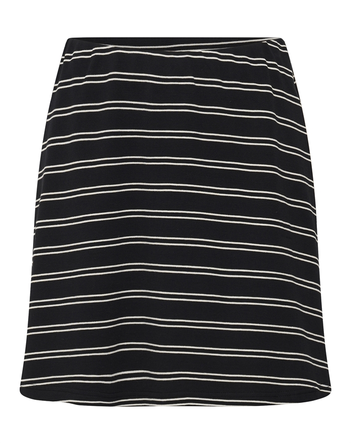 Gestuz - GZPilova Nederdel - Black/White Striped