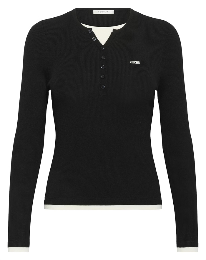 Gestuz - GZTrisha Bluse - Black