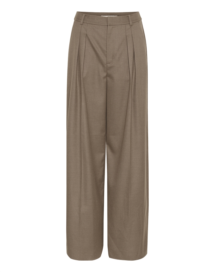 Gestuz - Caciagz HW Bukser - Dark Timberwolf Melange