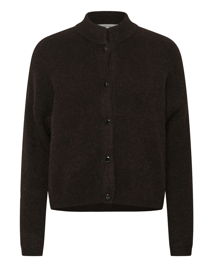 Gestuz - GZAlpha Cardigan - Ganache Melange