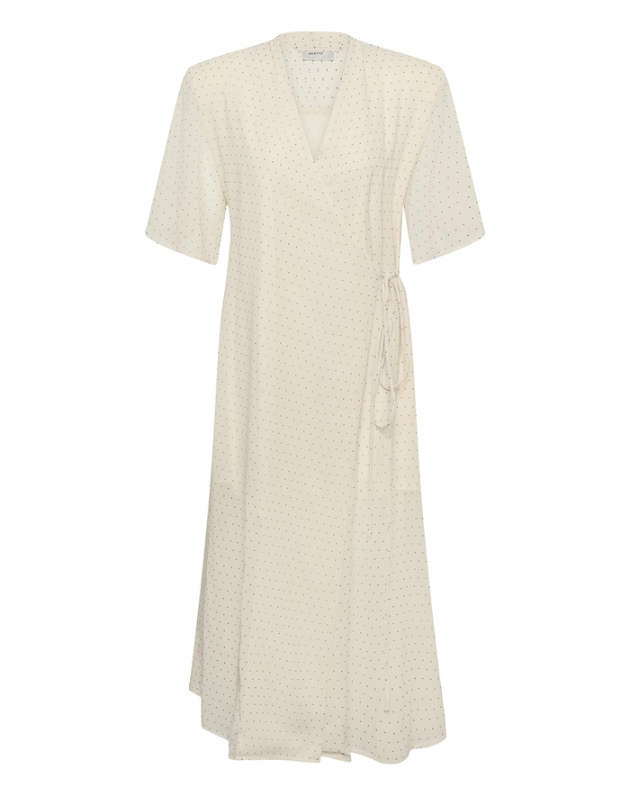 Gestuz - GZDorah Wrap Kjole - Birch Dot 