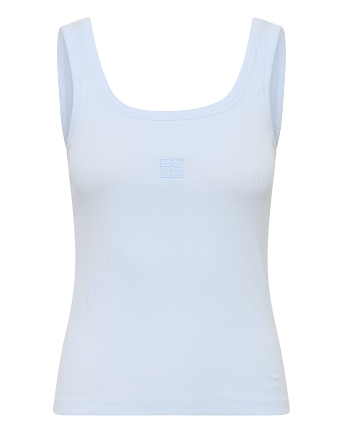 Gestuz - GZDrew Logo Top - Blue Finch