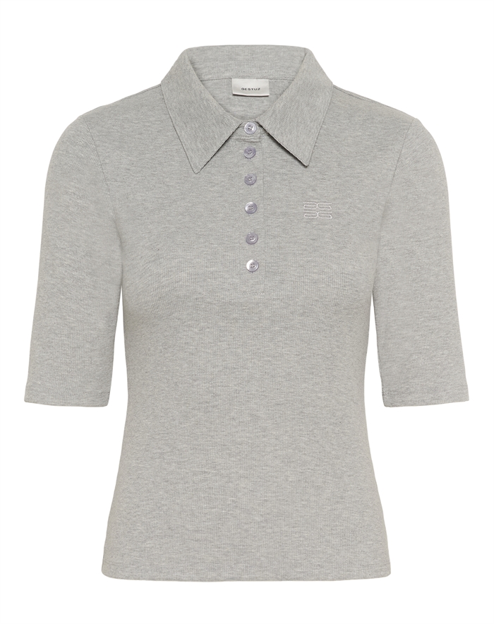 Gestuz - GZDrew Polo - Grey Melange 